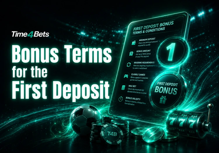 Bonus Terms for the First Deposit